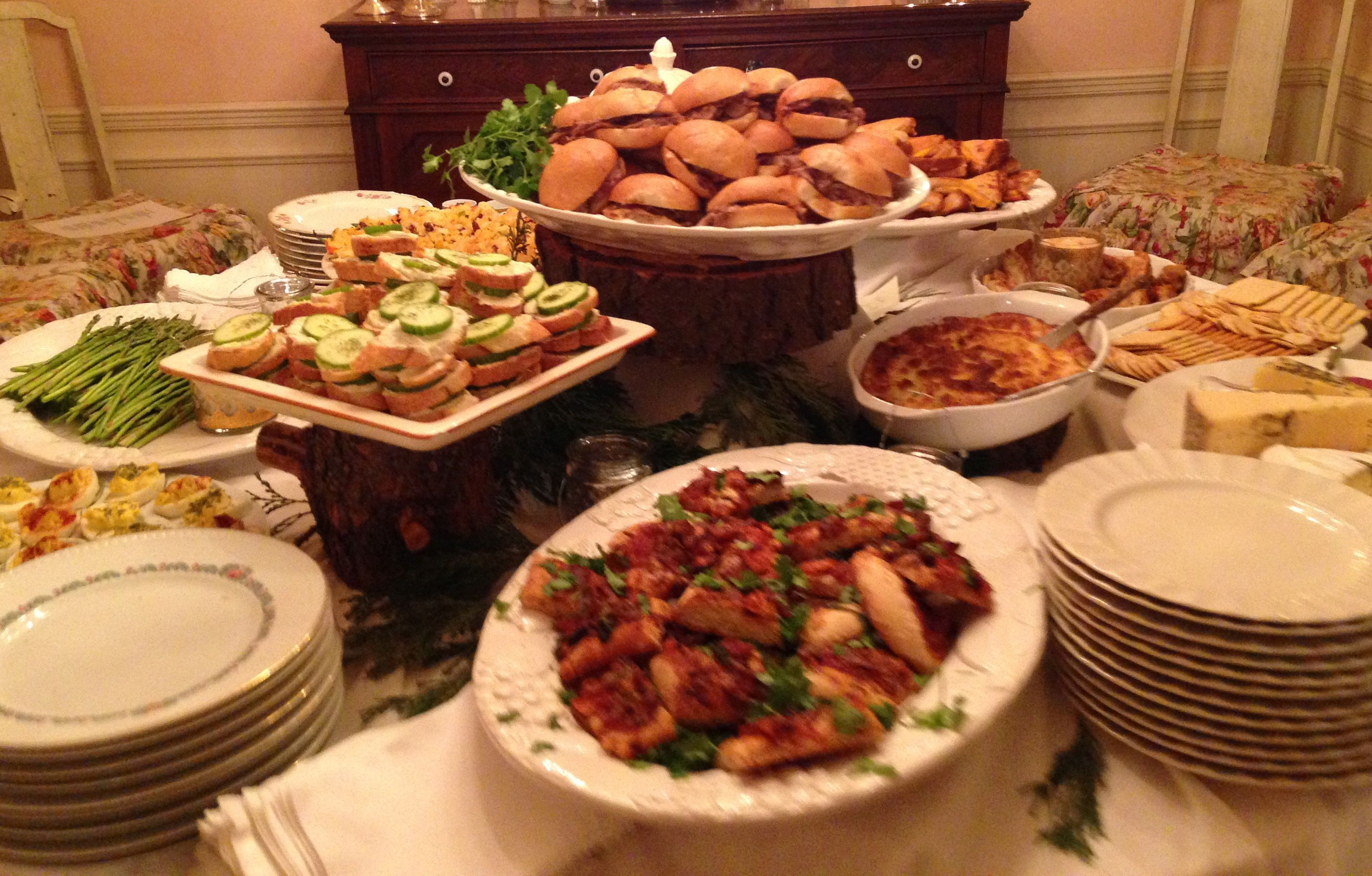 New Year Dinner Ideas
 A Buffet Is Always A Good Idea