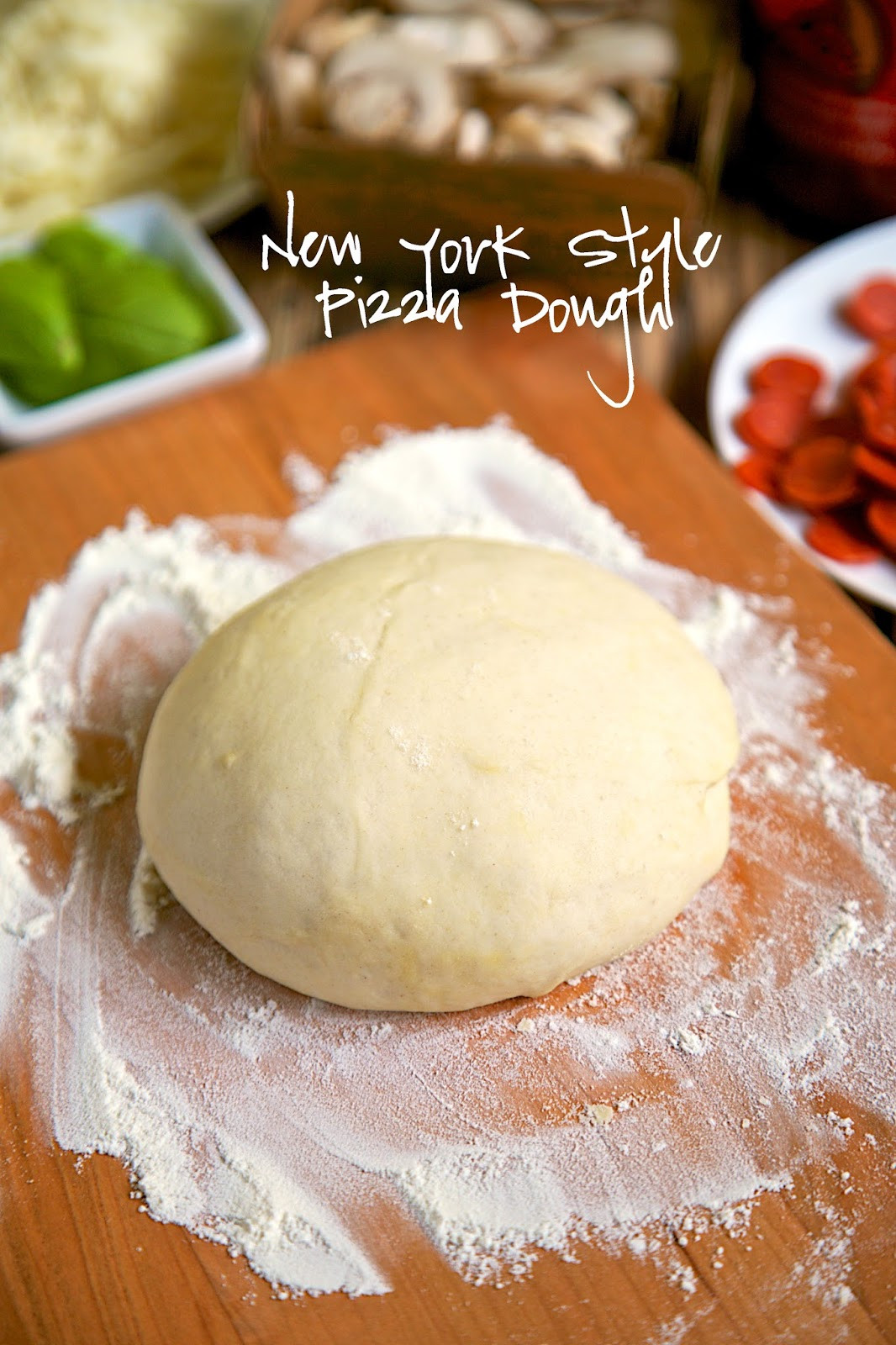 New York Style Pizza Dough Recipe
 New York Style Pizza Dough