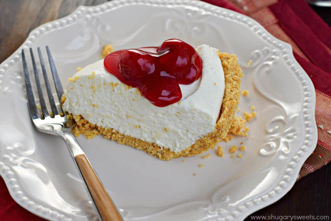 No Bake Cheese Cake
 No Bake Cheesecake Shugary Sweets