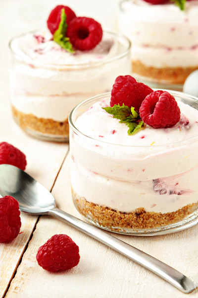 No Bake Cheese Cake
 No Bake Raspberry Lemon Cheesecake