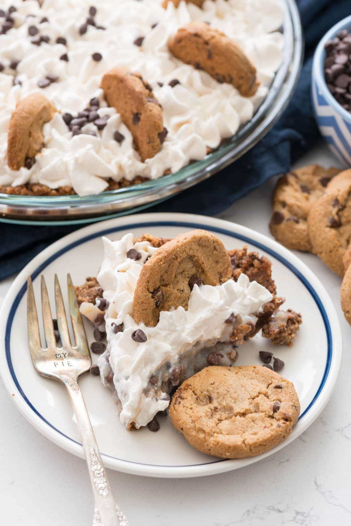 No Bake Chocolate Chip Cookies
 No Bake Chocolate Chip Cookie Pudding Pie Crazy for Crust