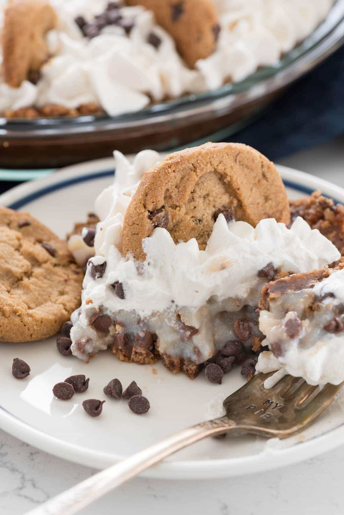 No Bake Chocolate Chip Cookies
 No Bake Chocolate Chip Cookie Pudding Pie Crazy for Crust