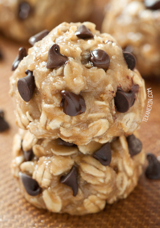 No Bake Chocolate Chip Cookies
 No bake Peanut Butter Cookies vegan gluten free whole