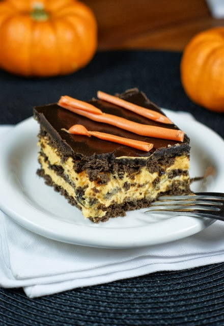 No Bake Chocolate Eclair Dessert
 Halloween No Bake Eclair Dessert