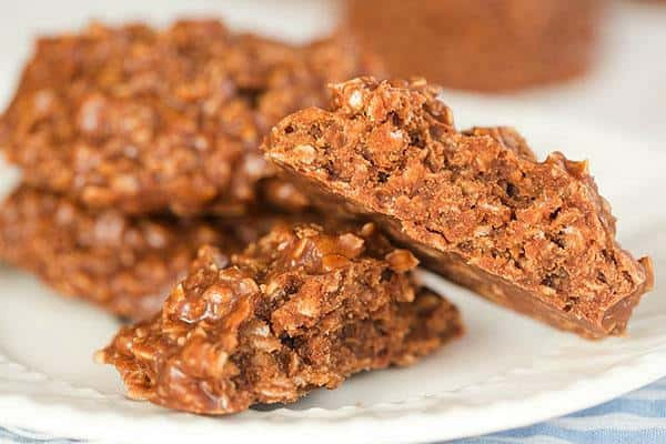 No Bake Chocolate Peanut Butter Oatmeal Cookies
 No Bake Chocolate Peanut Butter & Oatmeal Cookies