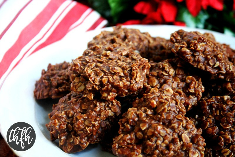 No Bake Chocolate Peanut Butter Oatmeal Cookies
 Gluten Free Vegan Chocolate Peanut Butter Oatmeal No Bake