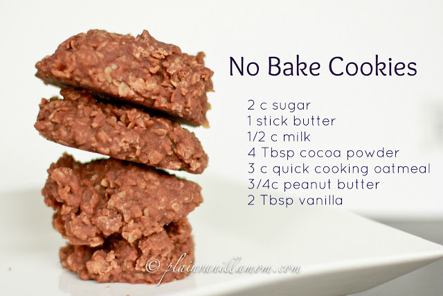 No Bake Cookies Recipes
 Sweet Sundays No Bake Cookies Plain Vanilla Mom