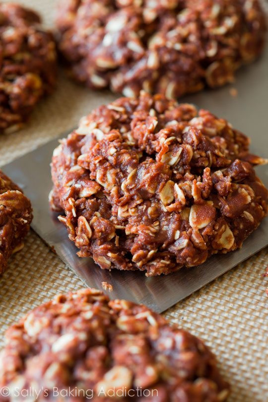 No Bake Cookies With Peanut Butter
 Chocolate Peanut Butter No Bake Cookies Sallys Baking