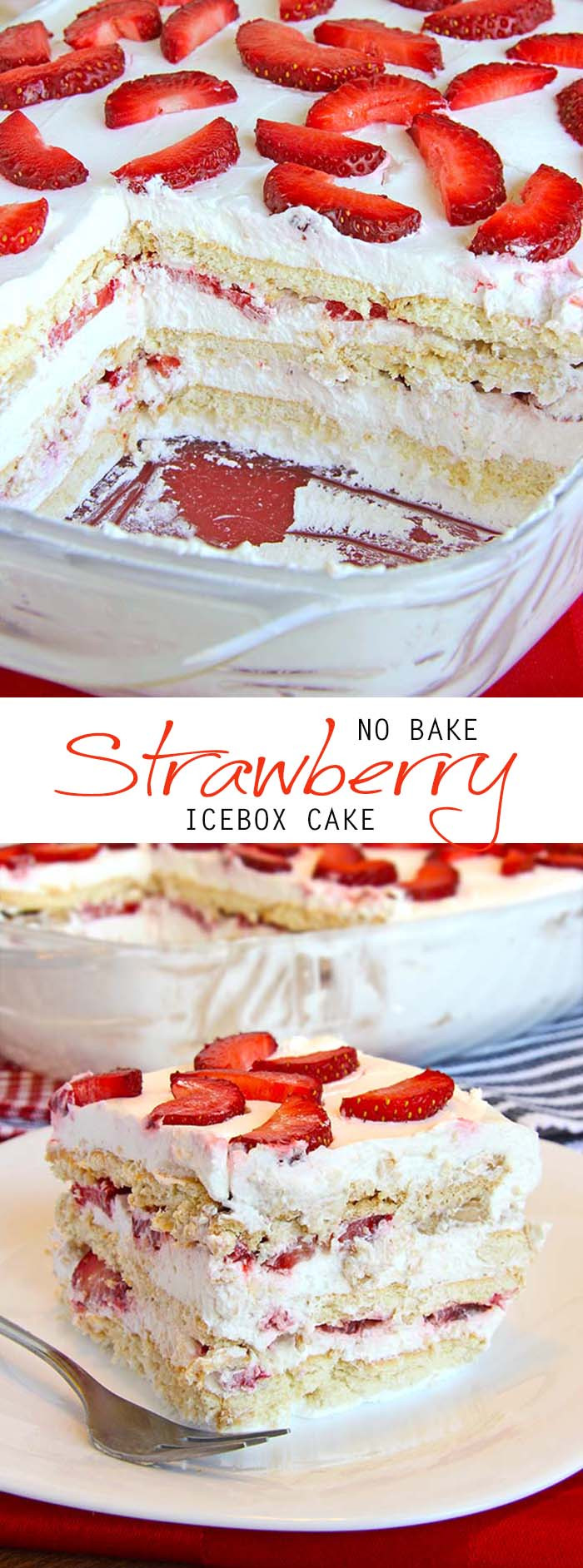 No Bake Strawberry Dessert Recipes Easy
 No Bake Strawberry Icebox Cake Cakescottage