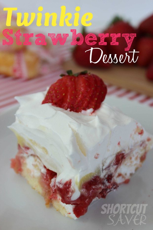 No Bake Strawberry Dessert
 No Bake Twinkie Strawberry Dessert Everyday Shortcuts