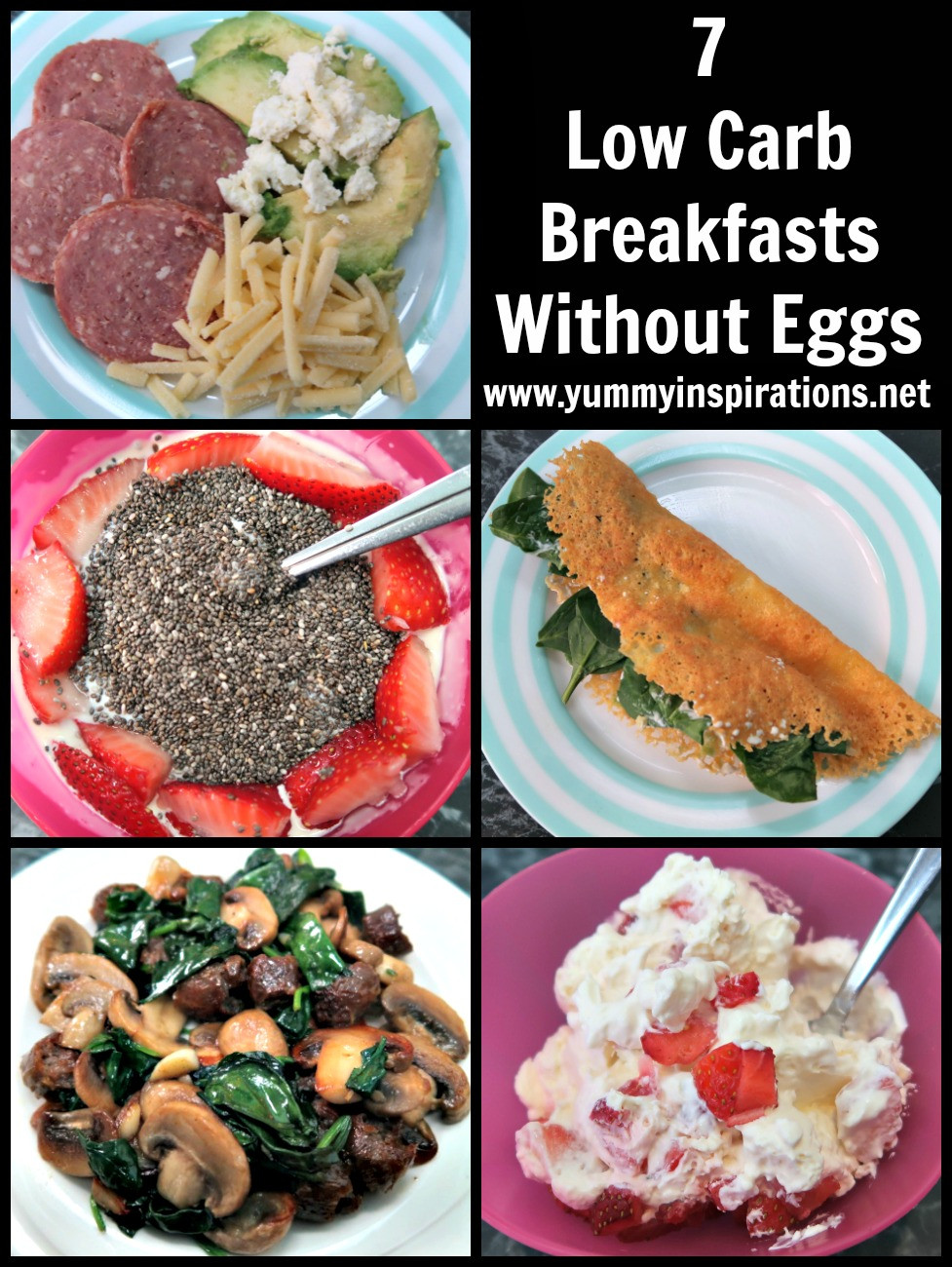 No Carb Breakfast Recipes
 7 Low Carb Breakfast Without Eggs Easy Keto Breakfasts
