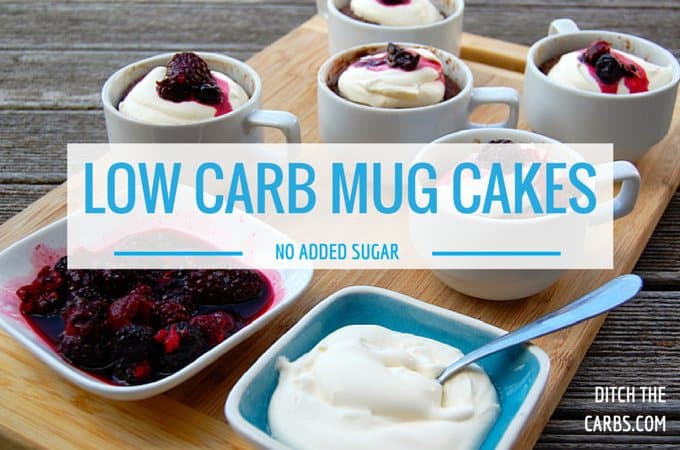 No Carb Dessert
 Low Carb Mug Cakes incredibly simple sugar free recipe