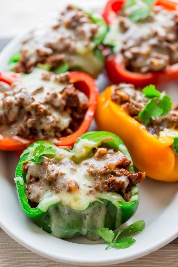 No Carb Dinner
 low carb mexican stuffed peppers Healthy Seasonal Recipes