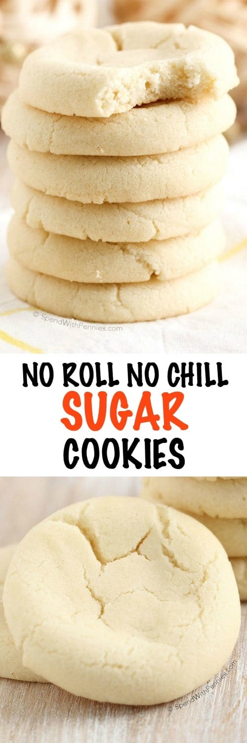 No Roll Sugar Cookies
 No Roll Sugar Cookies Recipe Spend With Pennies