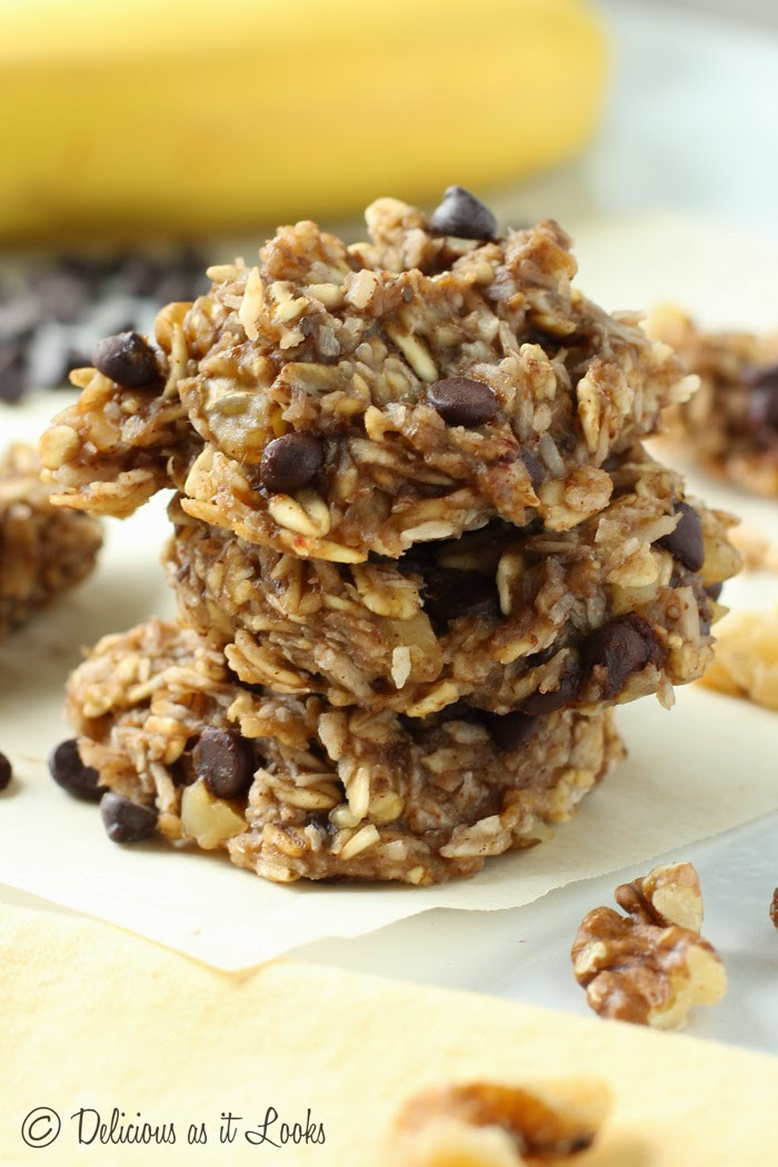 No Sugar Oatmeal Cookies
 Delicious as it Looks No Added Sugar Banana Oat Cookies