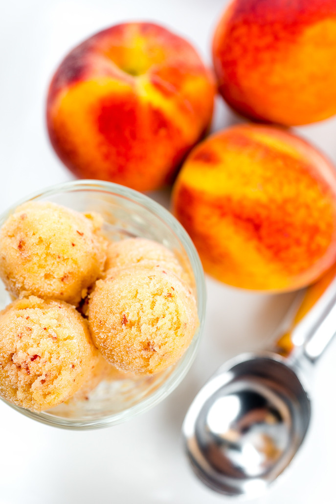 Non Dairy Desserts
 Non Dairy Peach Frozen Dessert Everyday Good Thinking