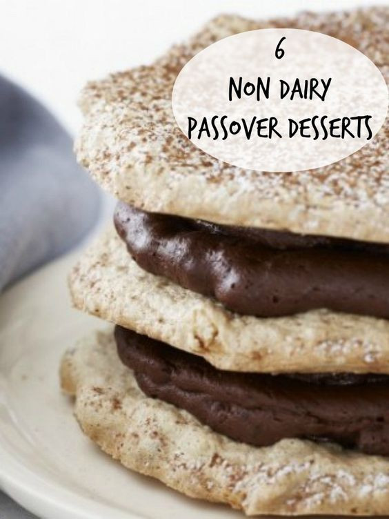 Non Dairy Desserts
 Passover desserts Chocolate torte and Torte on Pinterest