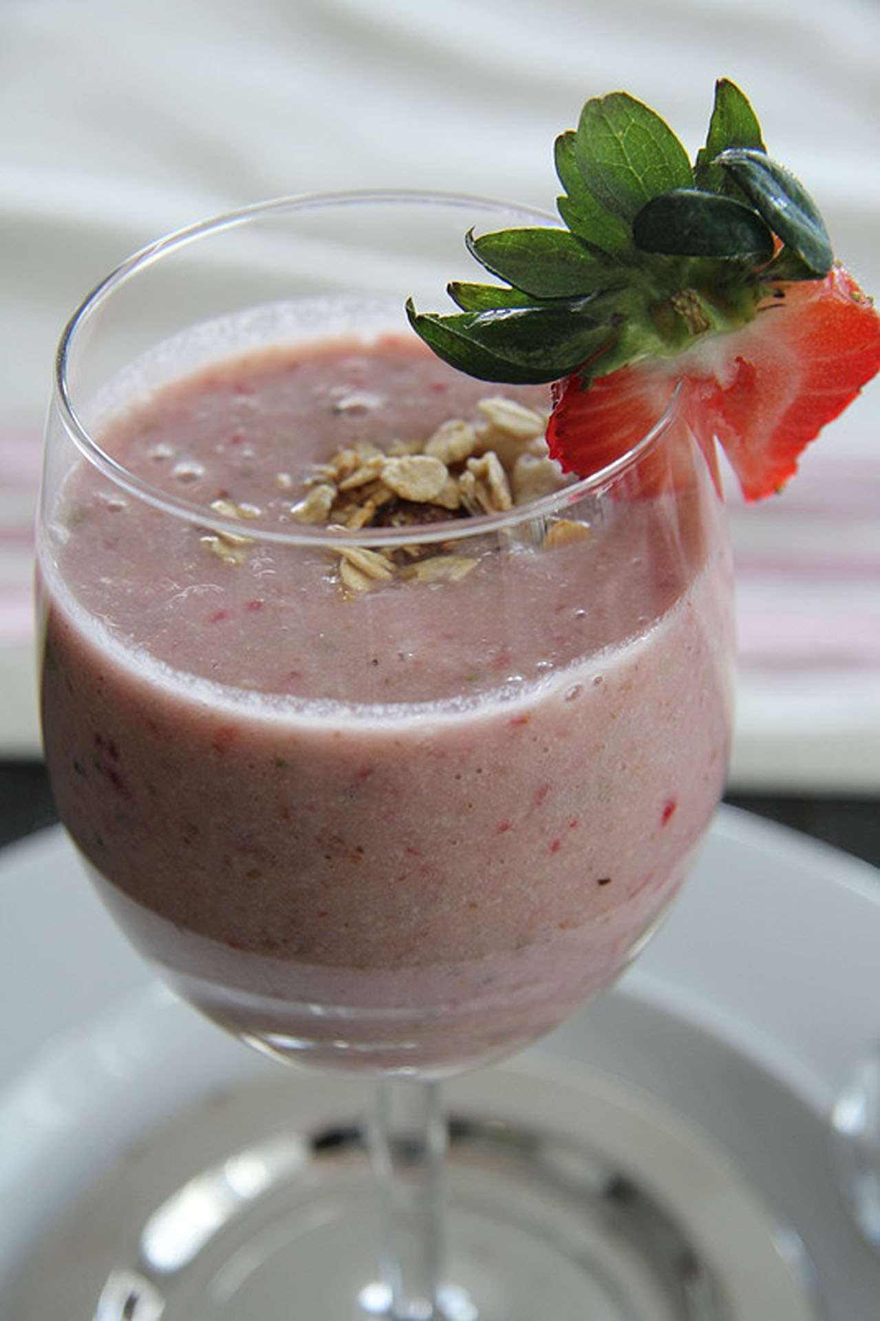 Non Dairy Smoothies
 Non Dairy Berry Granola Smoothie Fangalicious