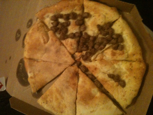 None Pizza Left Beef
 none pizza with left beef added by xtwinblade