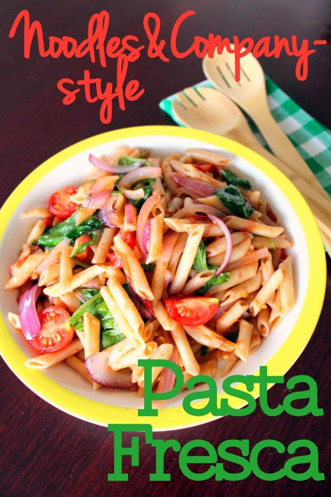 Noodles And Company Vegan
 Pasta Fresca Noodles & pany copycat recipe with gluten