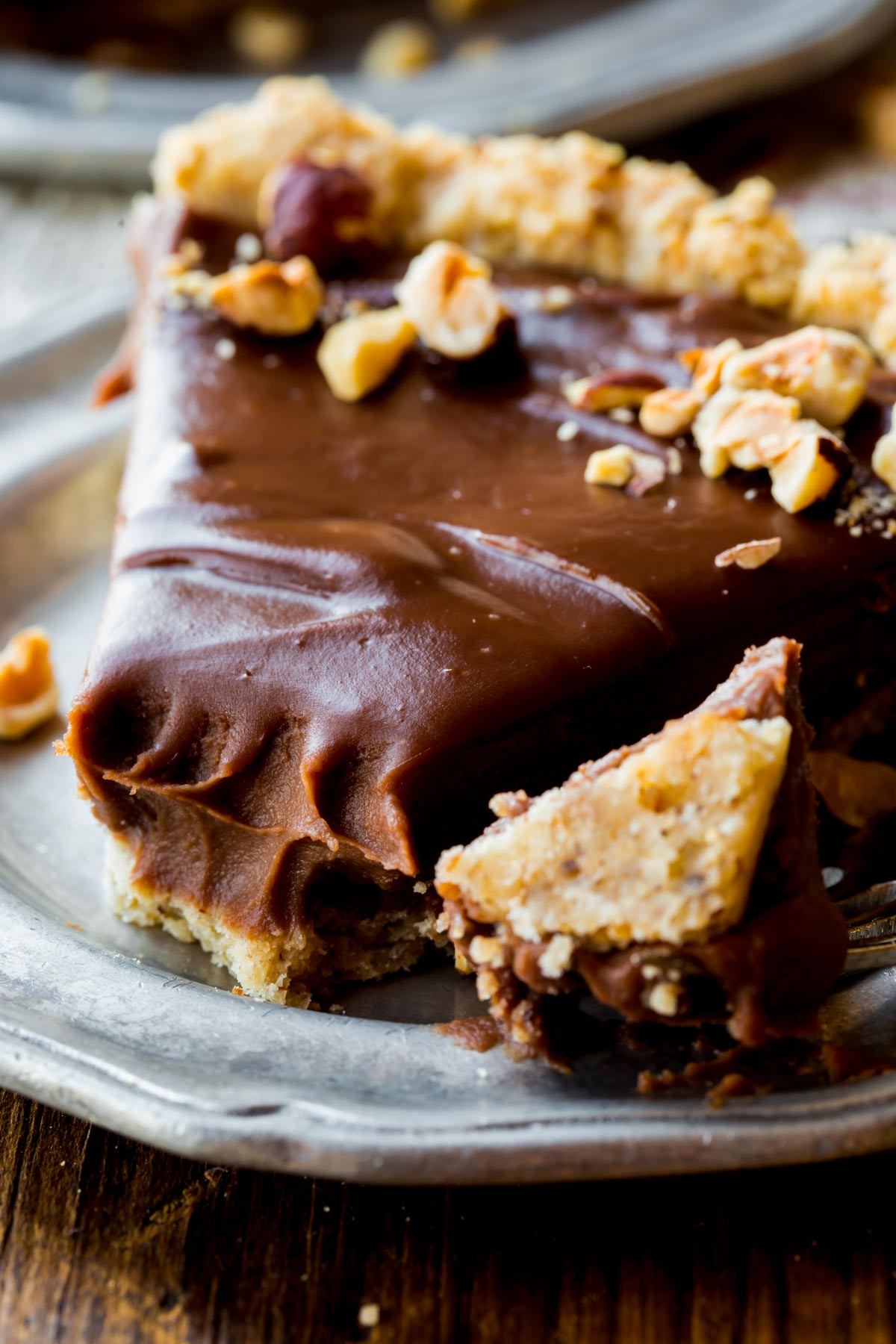 Nutella Dessert Recipes
 Nutella Tart with Toasted Hazelnut Crust Sallys Baking