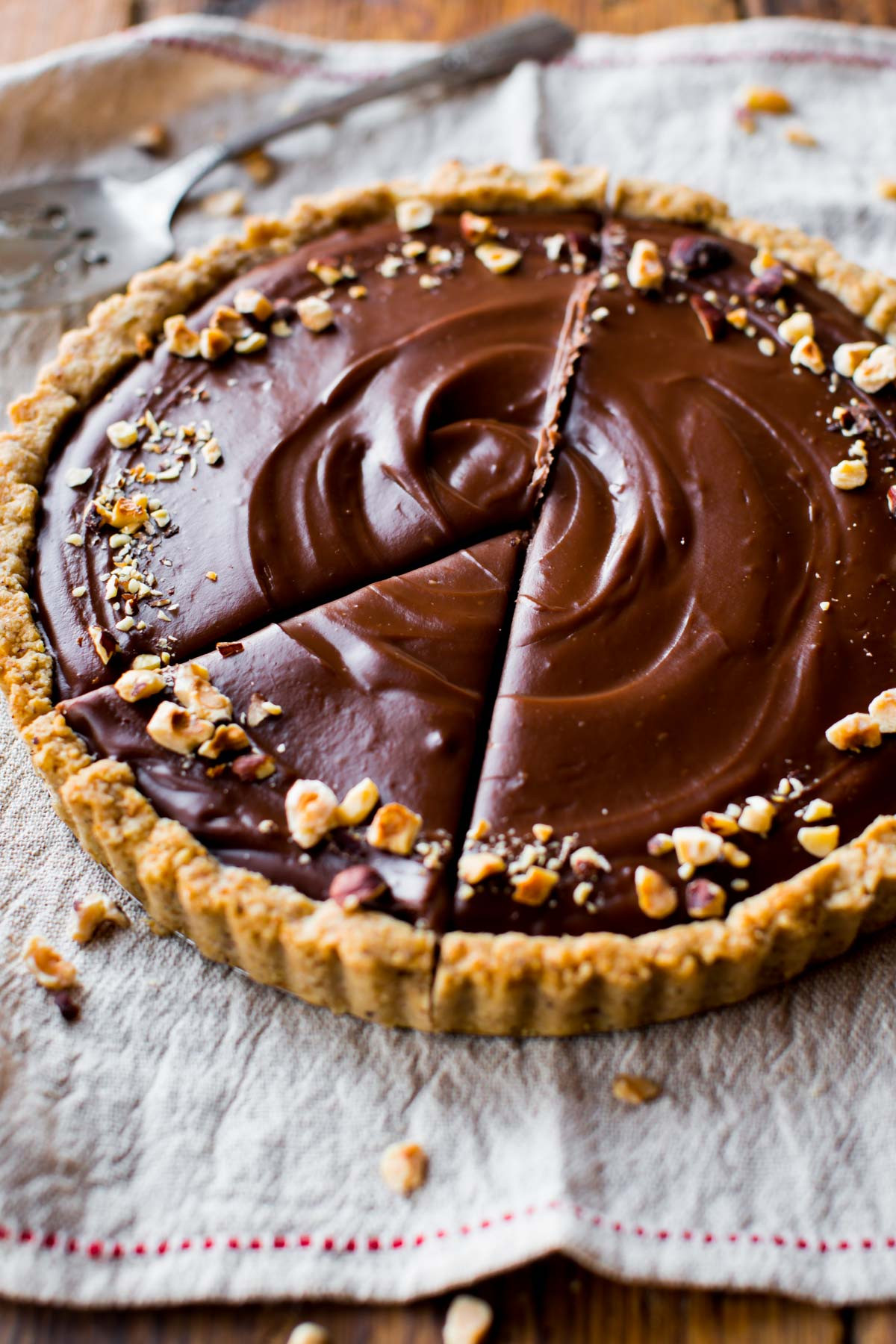 Nutella Dessert Recipes
 Nutella Tart with Toasted Hazelnut Crust Sallys Baking