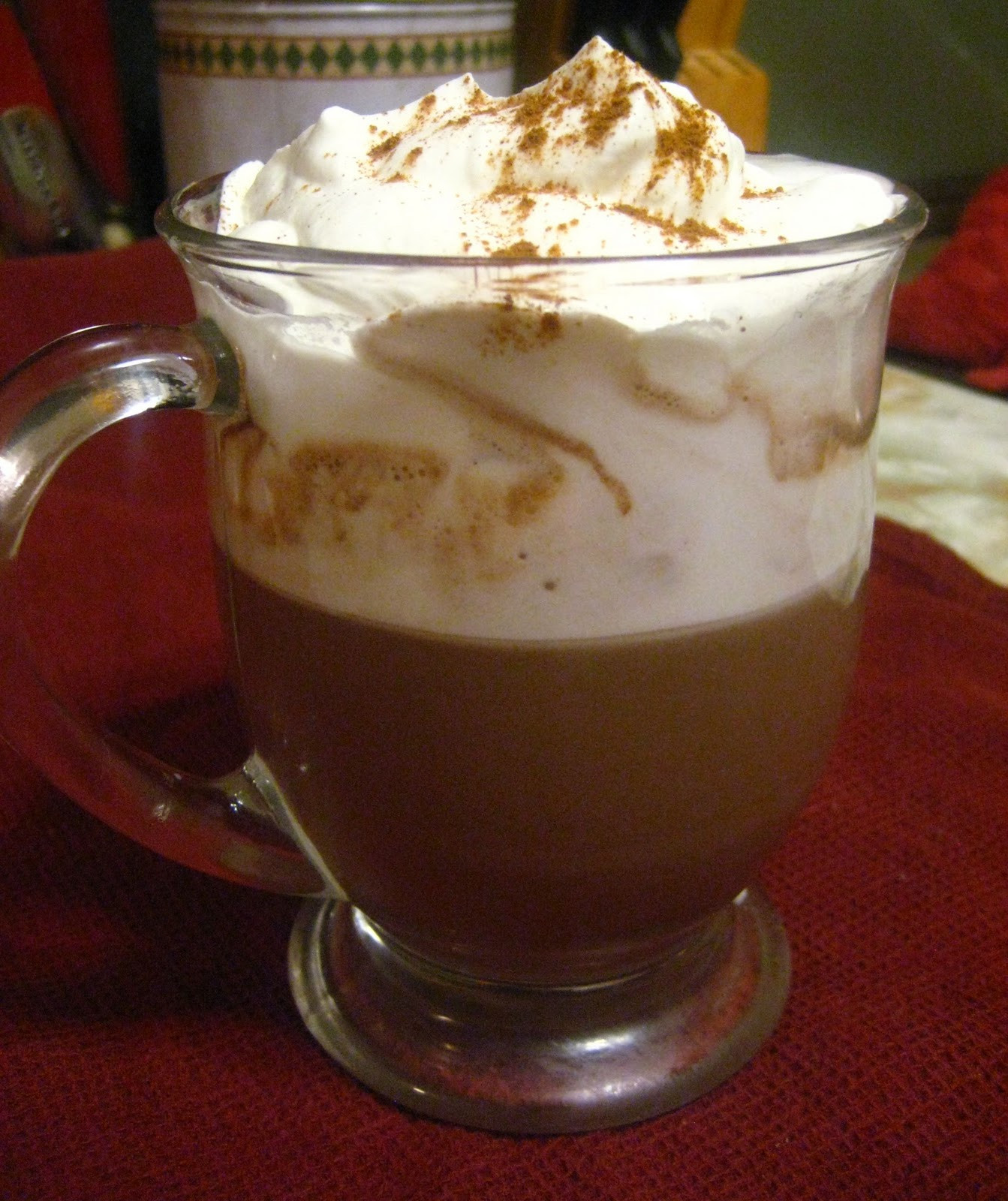 Nutella Hot Chocolate
 Lovely Fluffy Mama Nutella Hot Chocolate