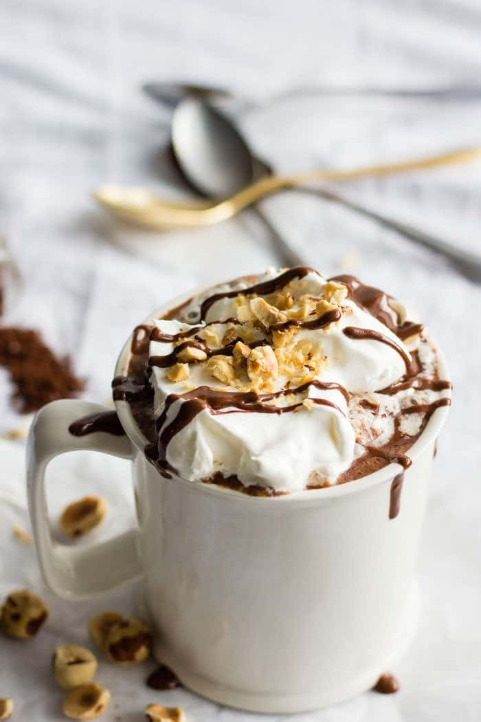 Nutella Hot Chocolate
 Mocha Nutella Hot Chocolate