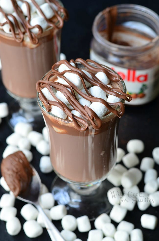 Nutella Hot Chocolate
 Spiked Nutella Hot Chocolate Will Cook For Smiles