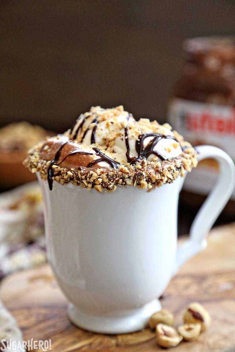 Nutella Hot Chocolate
 Nutella Hot Chocolate SugarHero