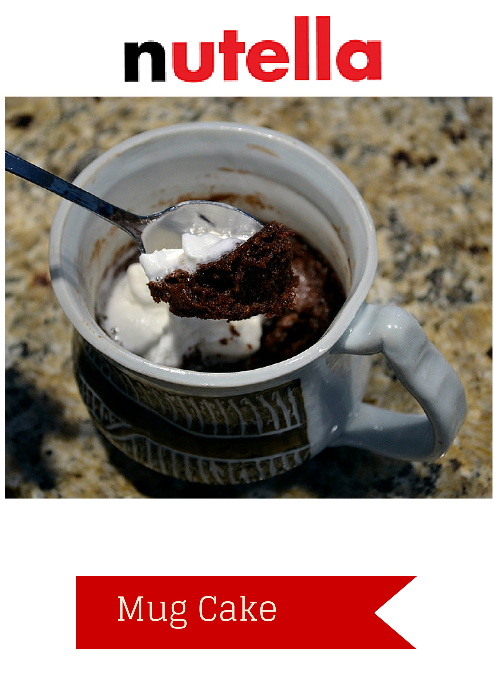 Nutella Mug Cake
 Super Quick and Easy Nutella Mug Cake Moms Own Words