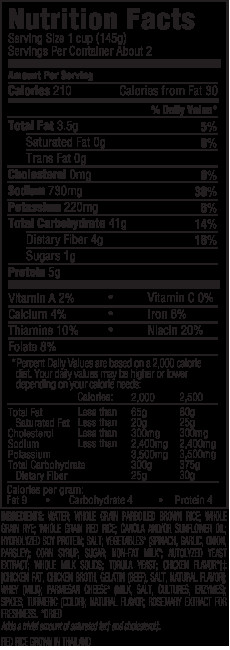 Nutritional Value Of Brown Rice
 UNCLE BEN S Products