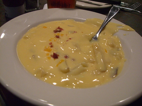 O Charley'S Loaded Potato Soup Recipe
 Worth Sharing Potato Cheese Soup – Sup a Dillie O