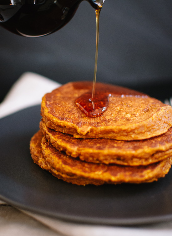 Oat Flour Pancakes
 Gluten Free Pumpkin Oat Pancakes Cookie and Kate