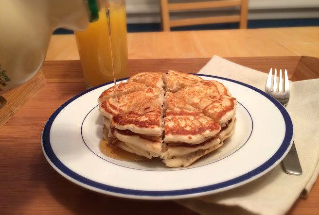 Oat Flour Pancakes
 Oat Flour Pancakes