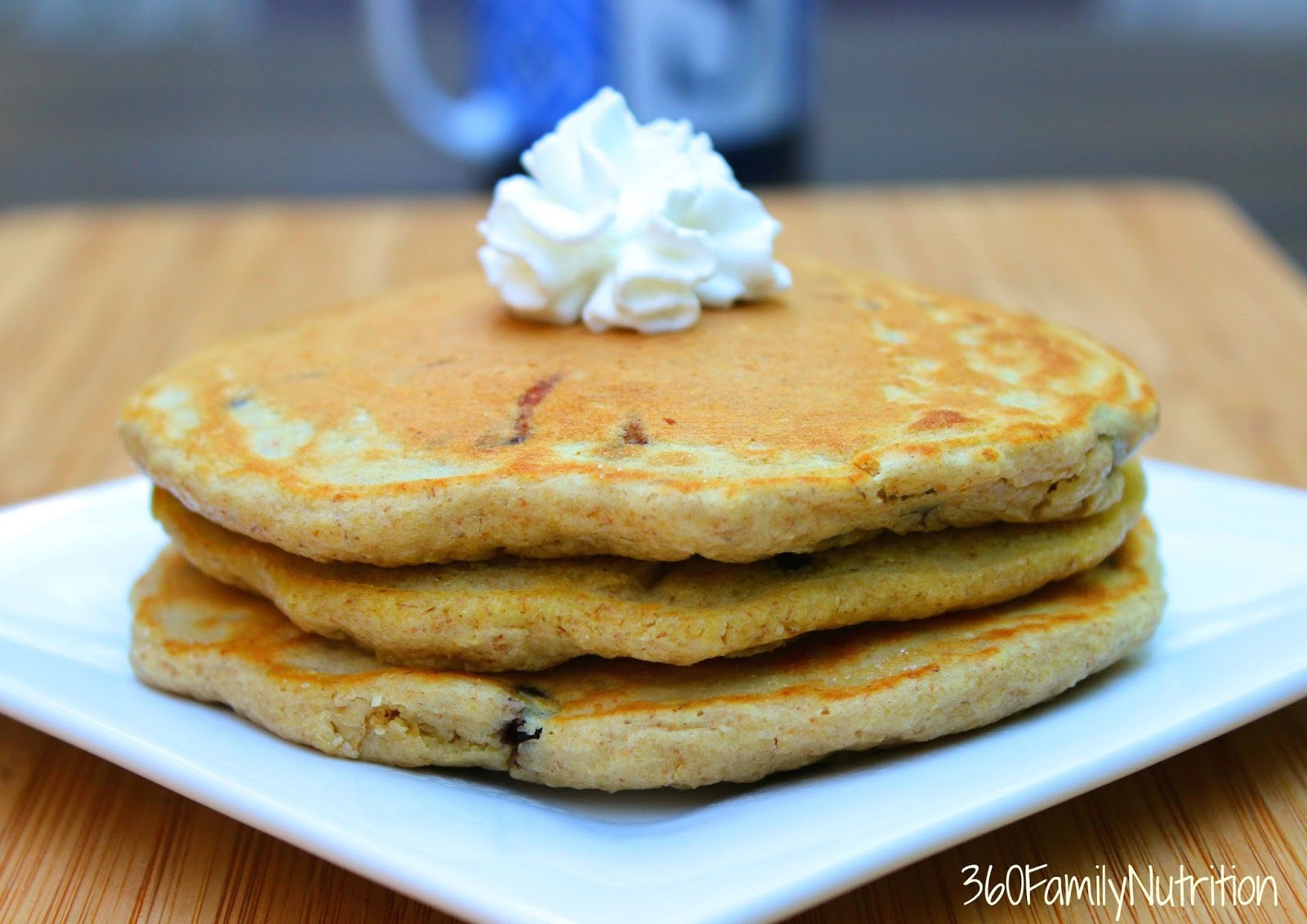 Oat Flour Pancakes
 360FamilyNutrition Oat Flour Chocolate Chip Pancakes