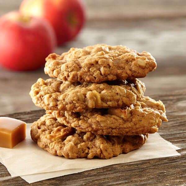 Oatmeal Apple Cookies
 Caramel Apple Oatmeal Cookies Recipe