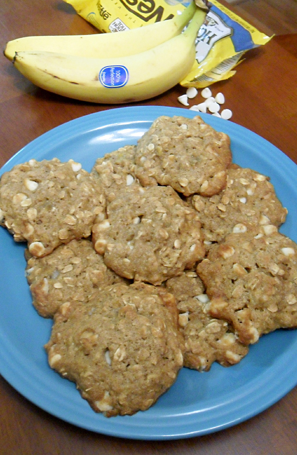 Oatmeal Banana Cookies
 Cooking to Perfection Skinny Banana Oatmeal Cookies