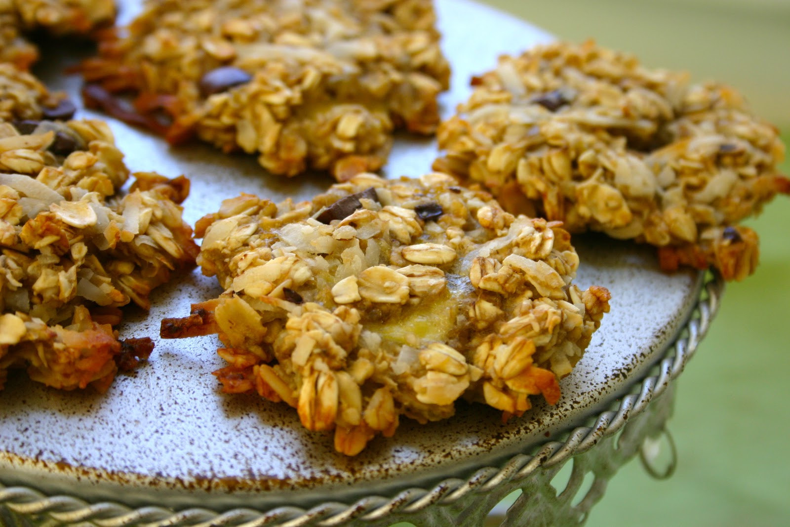 Oatmeal Banana Cookies
 Banana Oatmeal Cookies No Flour Butter Sugar or Egg