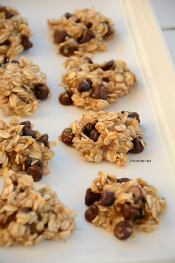 Oatmeal Banana Cookies
 Healthy Banana Cookies