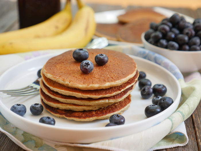 Oatmeal Banana Pancakes
 Healthy Oatmeal Banana Pancakes Gluten free