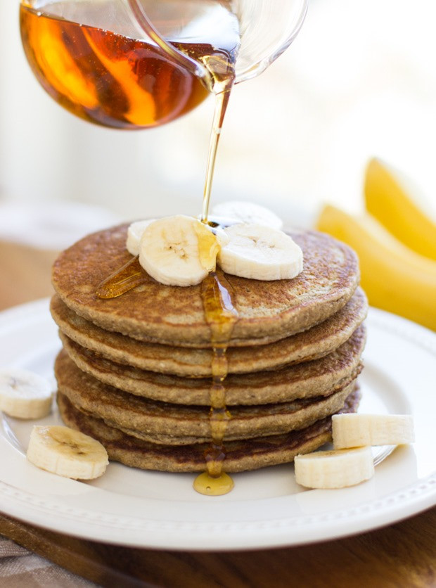 Oatmeal Banana Pancakes
 banana oatmeal pancakes blender