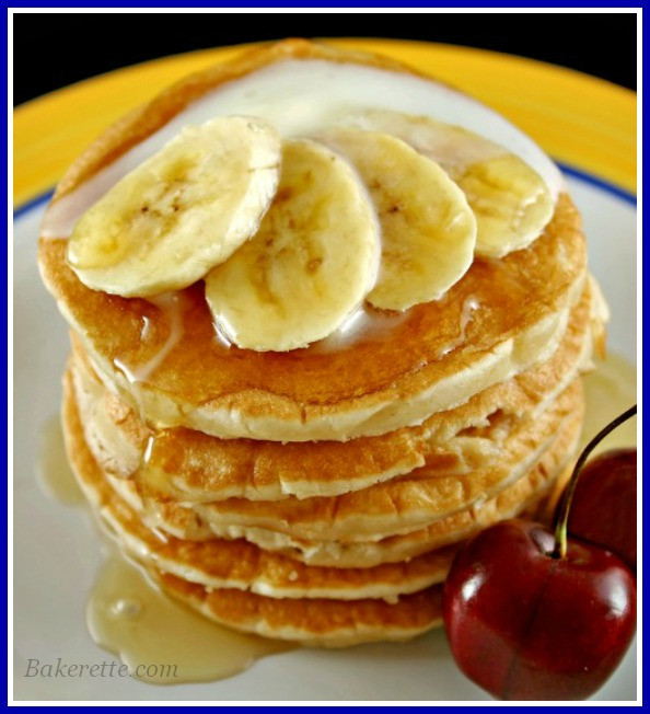 Oatmeal Banana Pancakes
 banana oat pancakes vegan