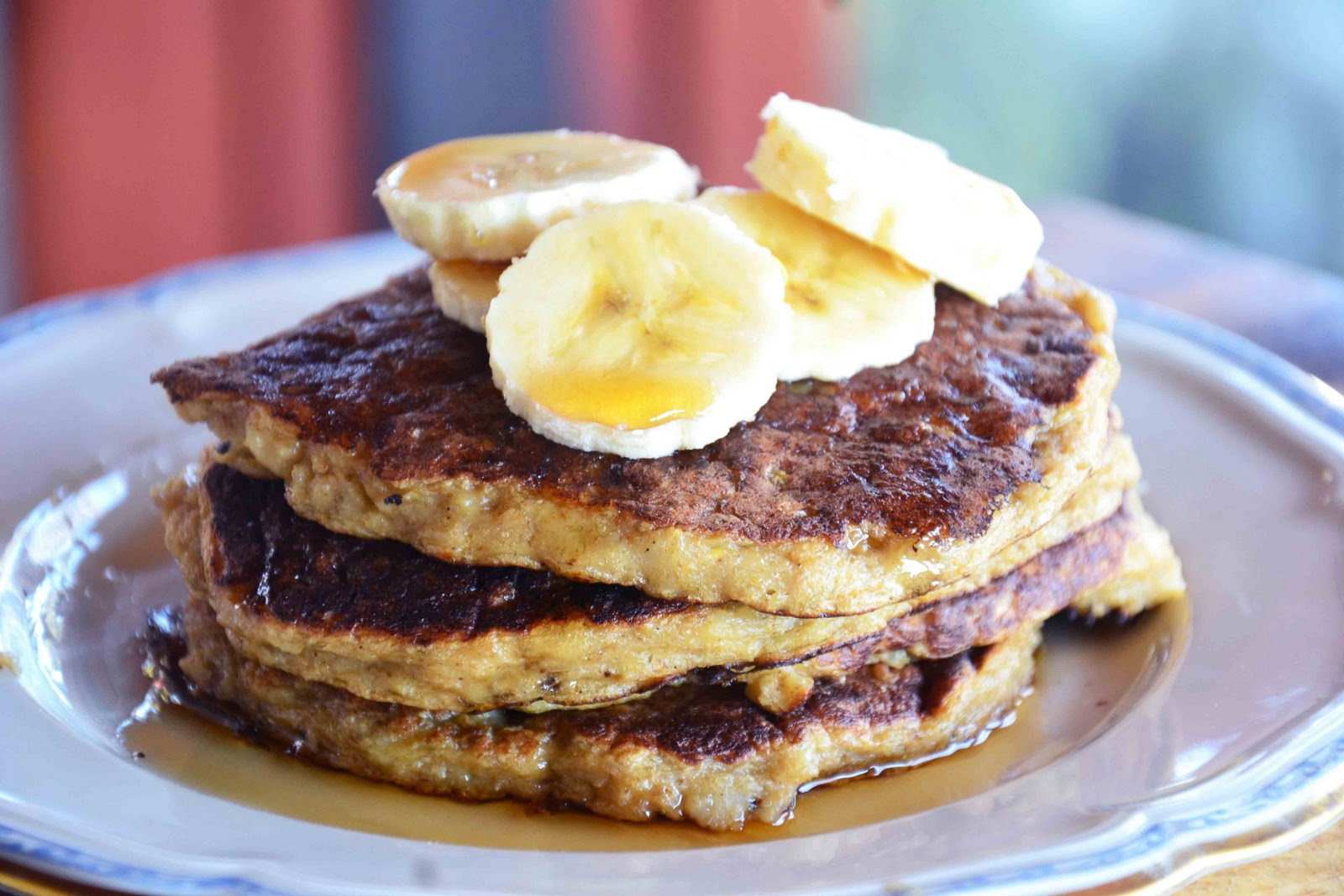 Oatmeal Banana Pancakes
 The eccentric Cook Oatmeal Pancakes Oatmeal Banana Cake