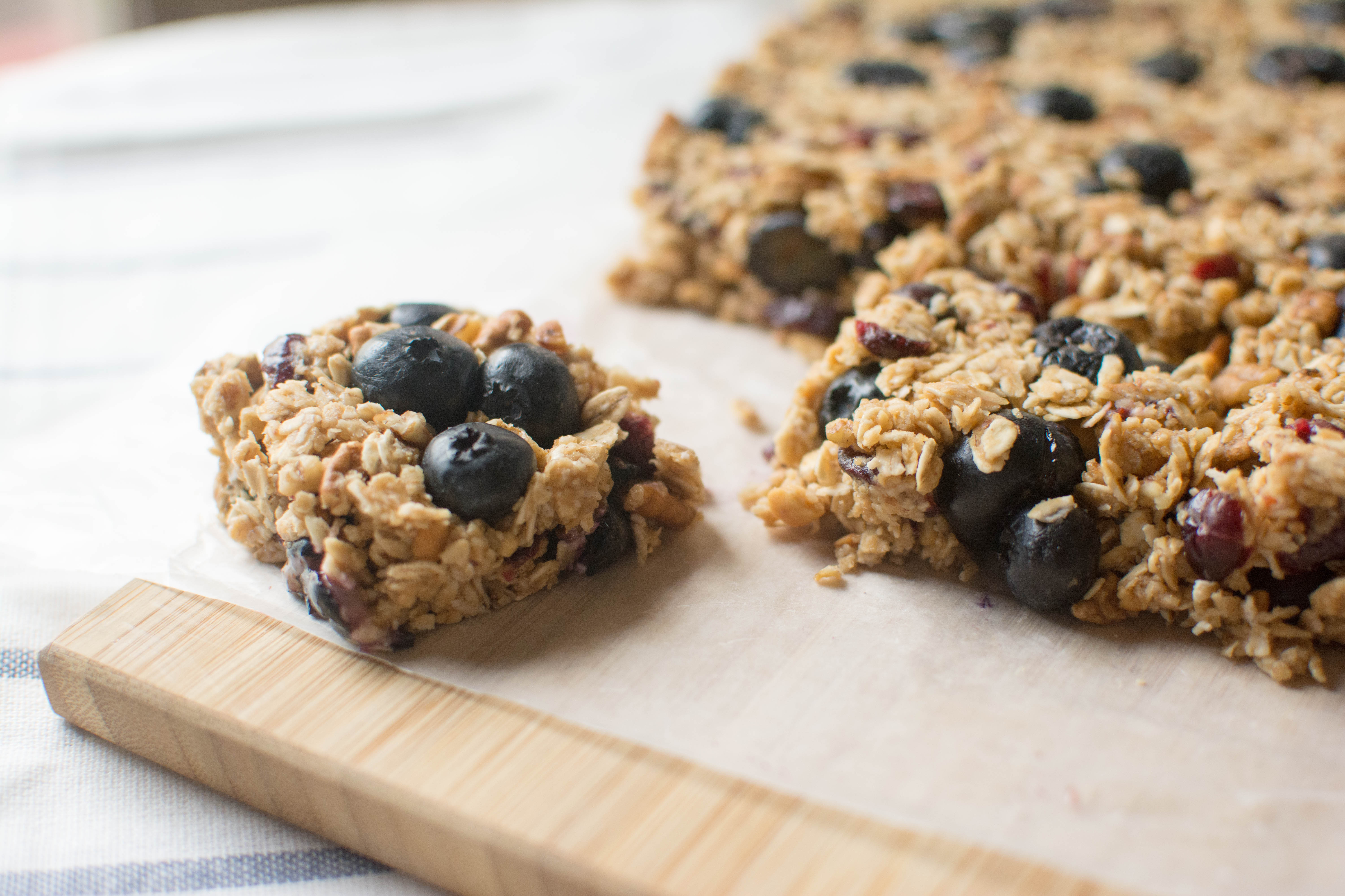 Oatmeal Breakfast Bars Recipes
 No Bake Blueberry Oatmeal Bars