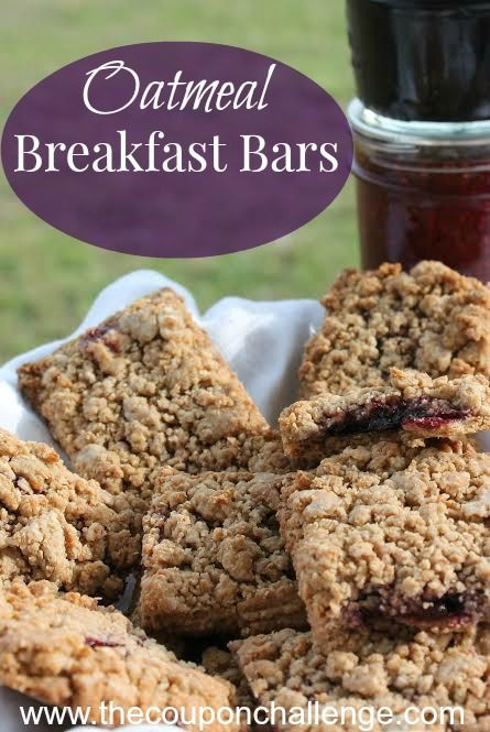 Oatmeal Breakfast Bars Recipes
 Oatmeal breakfast bars Breakfast bars and Oatmeal on