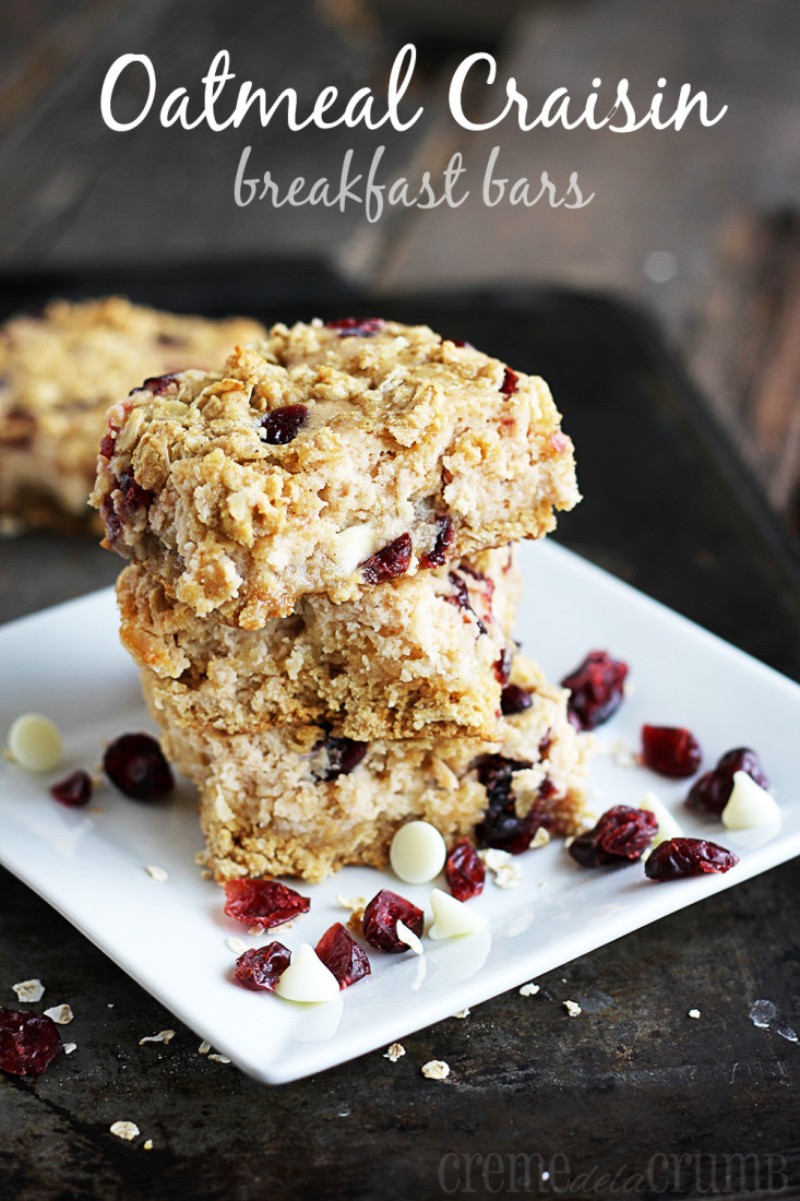 Oatmeal Breakfast Bars Recipes
 cranberry oatmeal bars recipe