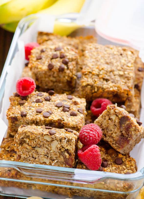 Oatmeal Breakfast Bars Recipes
 Oatmeal Banana Breakfast Bars Recipe — Dishmaps