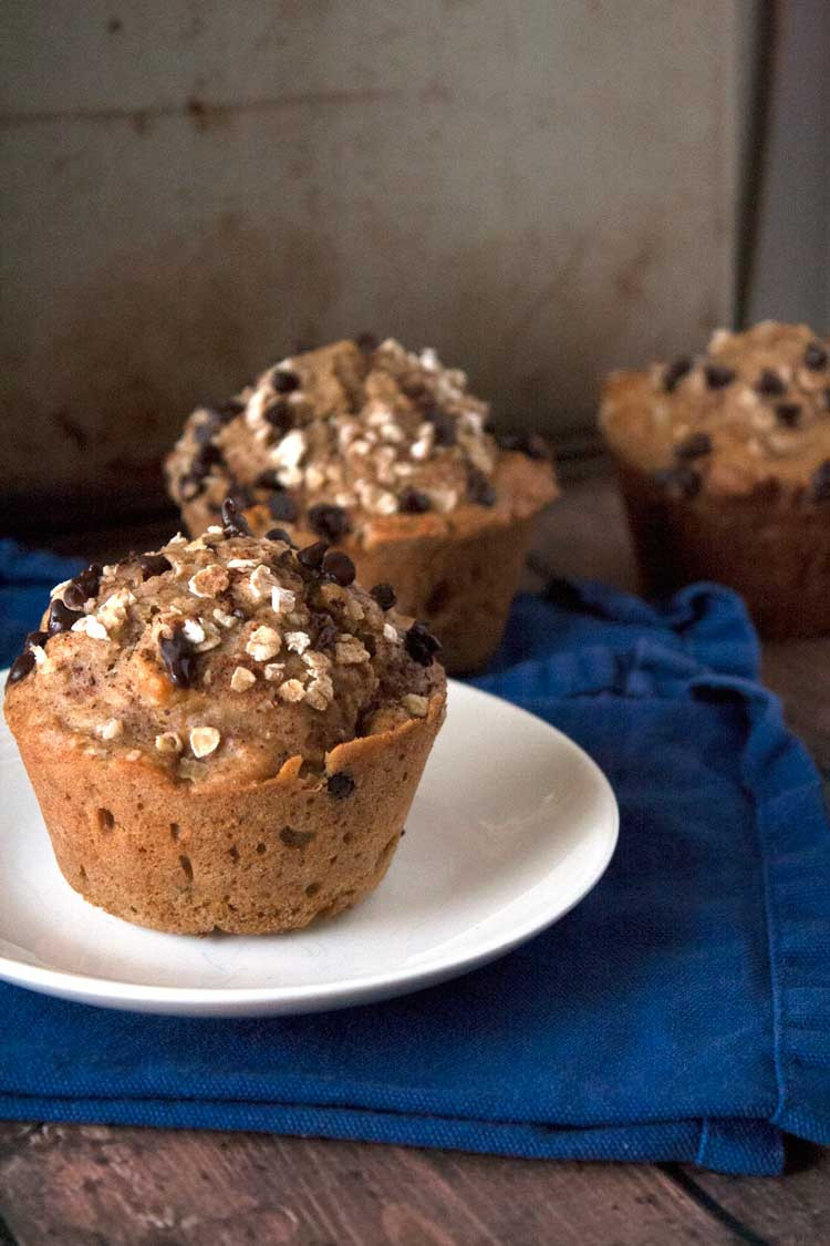 Oatmeal Chocolate Chip Muffins
 Pumpkin Oatmeal Chocolate Chip Muffins Recipe