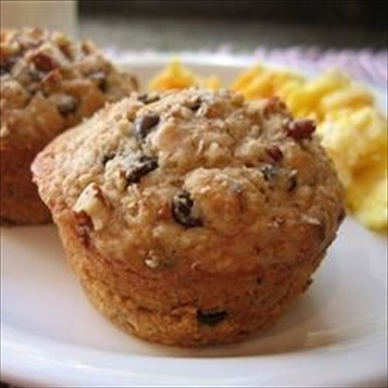 Oatmeal Chocolate Chip Muffins
 The Recipe File Oatmeal Chocolate Chip Muffins